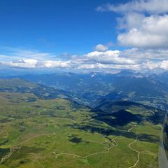 Flugwegposition um 13:23:53: Aufgenommen in der Nähe von 39040 Villanders, Bozen, Italien in 2841 Meter